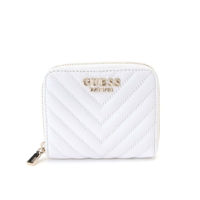 GUESS(ゲス)の【ホワイト(WHI)】(W)KEILLAH Zip Around Wallet レディースのファッション小物(財布)の商品写真