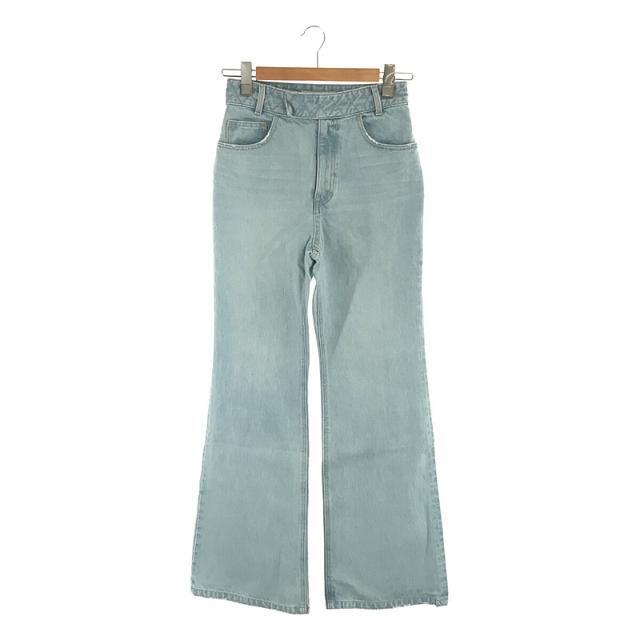 【新品】 BORDERS at BALCONY / ボーダーズ アット バルコニー | 2022SS | FLARE DENIM PANTS フレアデニムパンツ | 36 | LIGHT INDIGO | レディース | フリマアプリ ラクマ