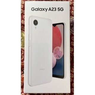 ギャラクシー(Galaxy)のGalaxy a 23/auキャリア/新品未使用(携帯電話本体)