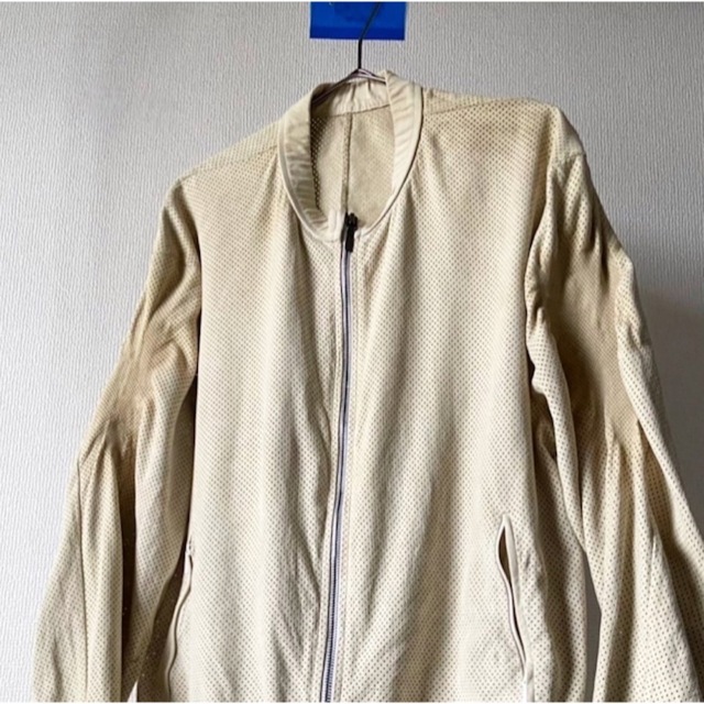超激得格安 Jil jil sander パンチング レザージャケットの通販 by