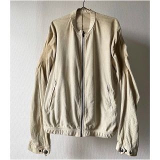 ジルサンダー(Jil Sander)のvintage 00s 〜 jil sander パンチング レザージャケット(レザージャケット)