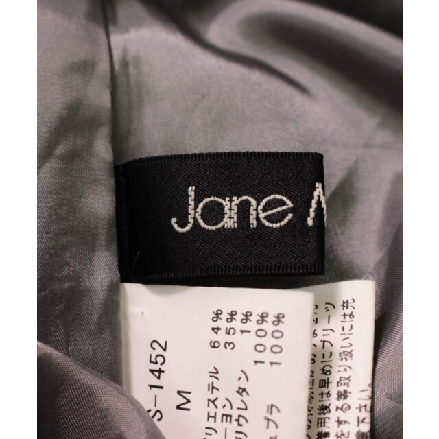 JaneMarple(ジェーンマープル)のJane Marple ひざ丈スカート M グレーx白(ストライプ) 【古着】【中古】 レディースのスカート(ひざ丈スカート)の商品写真