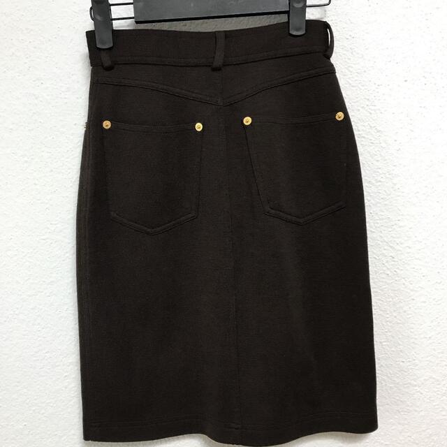 Gucci(グッチ)のvintage made in italy GUCCI wool skirtca レディースのスカート(ひざ丈スカート)の商品写真
