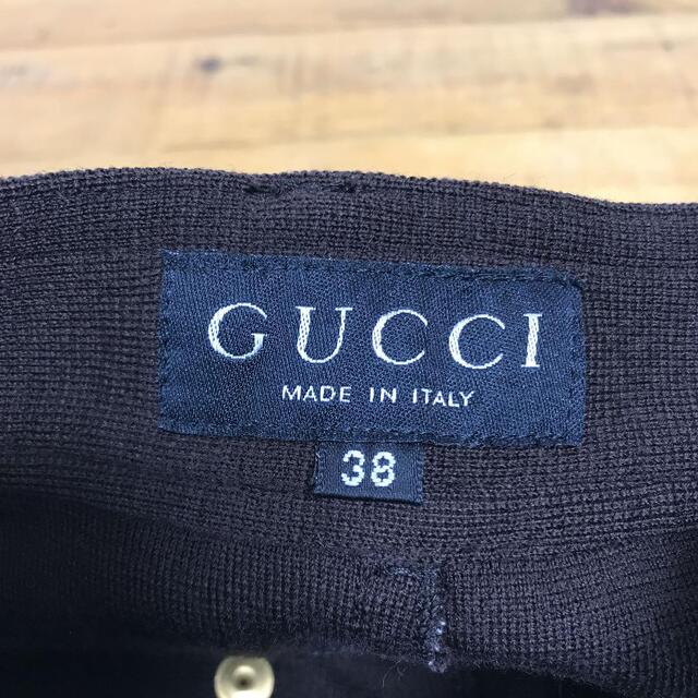 Gucci(グッチ)のvintage made in italy GUCCI wool skirtca レディースのスカート(ひざ丈スカート)の商品写真