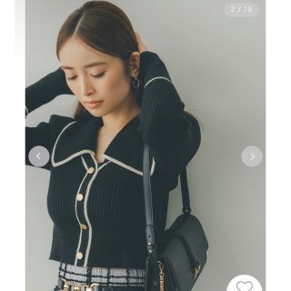 SNIDEL（カーディガン ・ ブラック/黒色系）のフリマアイテム一覧