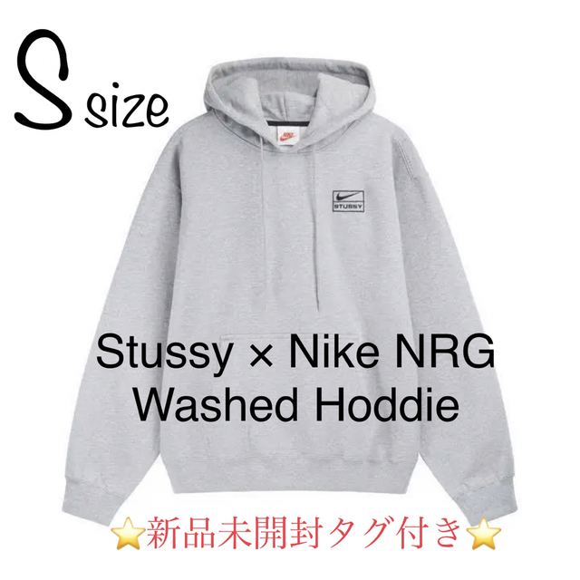 STUSSY(ステューシー)のStussy × Nike NRG Washed Hoddie "Grey" S メンズのトップス(パーカー)の商品写真