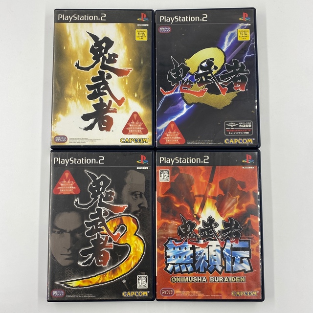 PS2 鬼武者 1 2 3 無頼伝 4本セット | フリマアプリ ラクマ