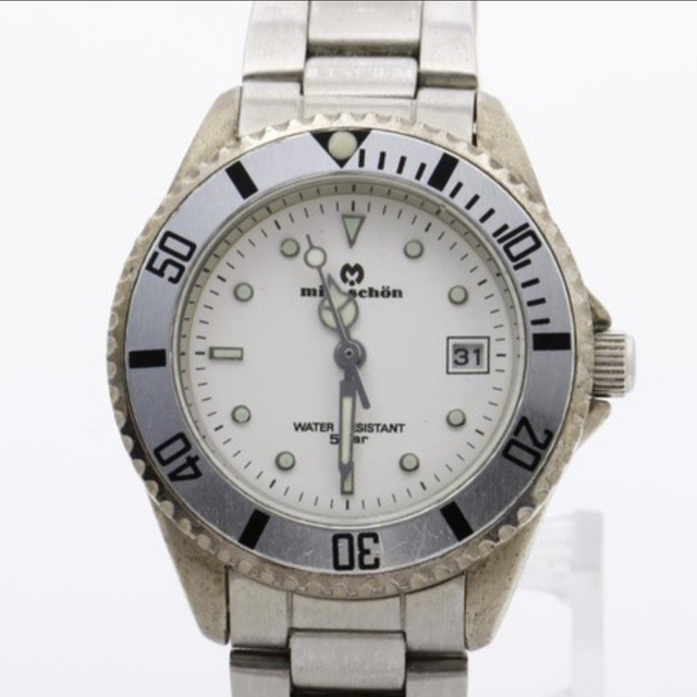 mila schon(ミラショーン)のミラショーン ダイバーズ型 レディース腕時計 1L12-94-1522L レディースのファッション小物(腕時計)の商品写真
