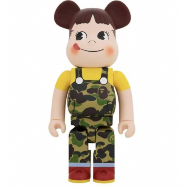 BE＠RBRICK BAPE×ペコちゃん 1000%（グリーン）　ベアブリック