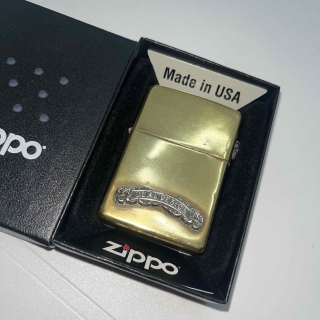 ファッション小物DEAL DESIGN ディールデザイン ブラスZippo