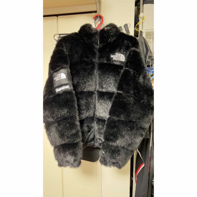 【全品送料無料】 THE NORTH Nuptse Fur Faux Face North The / Supreme - FACE ダウンジャケット