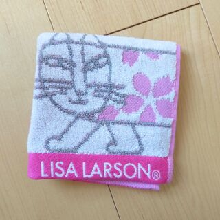 リサラーソン(Lisa Larson)のリサ・ラーソン　タオルハンカチ(ハンカチ)