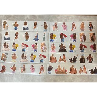 6cm ロールシール 女の子 薔薇 floraltrendy.com