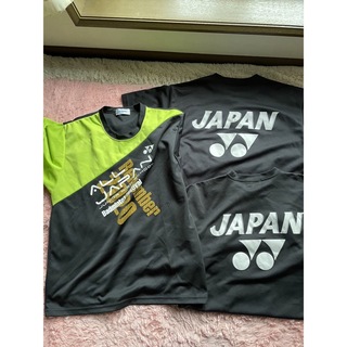 ヨネックス(YONEX)のヨネックス　JAPAN Tシャツ　Mセット(バドミントン)