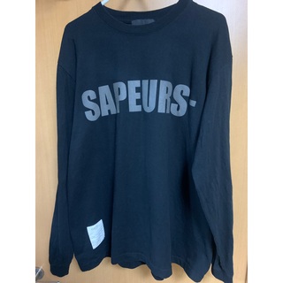SAPEur サプール ロンT long sleeve T  Lサイズ(Tシャツ/カットソー(七分/長袖))