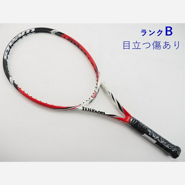 元グリップ交換済み付属品テニスラケット ウィルソン スティーム 99エス 2013年モデル (G2)WILSON STEAM 99S 2013