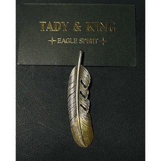 タディアンドキング(TADY&KING)のtady&king タディアンドキング　タディ＆キング　先金フェザー　Lサイズ(ネックレス)