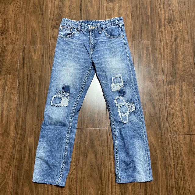 Levi's(リーバイス)のLevis リーバイス　デニム　ダメージ　キッズ　150〜 キッズ/ベビー/マタニティのキッズ服男の子用(90cm~)(パンツ/スパッツ)の商品写真