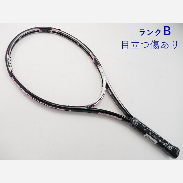 テニスラケット プリンス イーエックスオースリー ピンク 105 2011年モデル【トップバンパー割れ有り】 (G2)PRINCE EXO3 PINK 105 2011