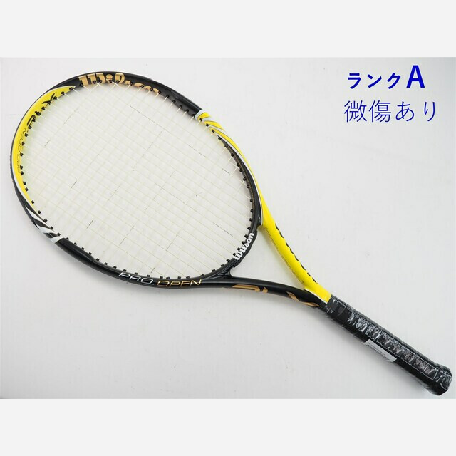 テニスラケット ウィルソン プロ オープン BLX 100 2010年モデル (G2)WILSON PRO OPEN BLX 100 2010100平方インチ長さ