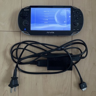 プレイステーションヴィータ(PlayStation Vita)のPS vita1000 美品(携帯用ゲーム機本体)
