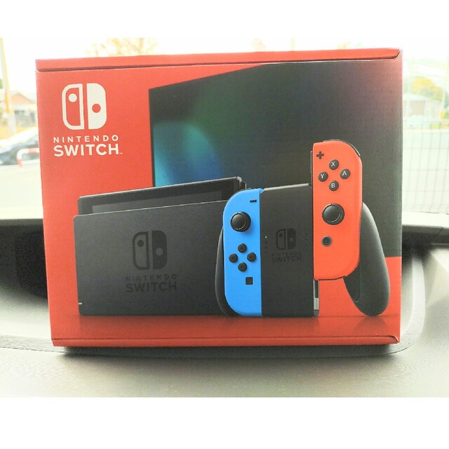 新品未開封　ニンテンドースイッチ本体　ネオン