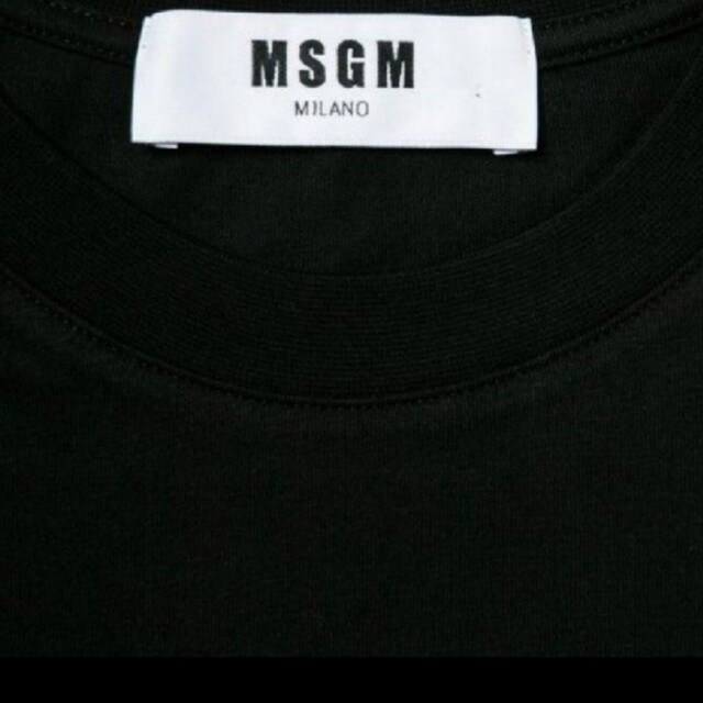 MSGM   XSMSGM エムエスジーエム/半袖Tシャツ/COLLEGE MSGM/黒の