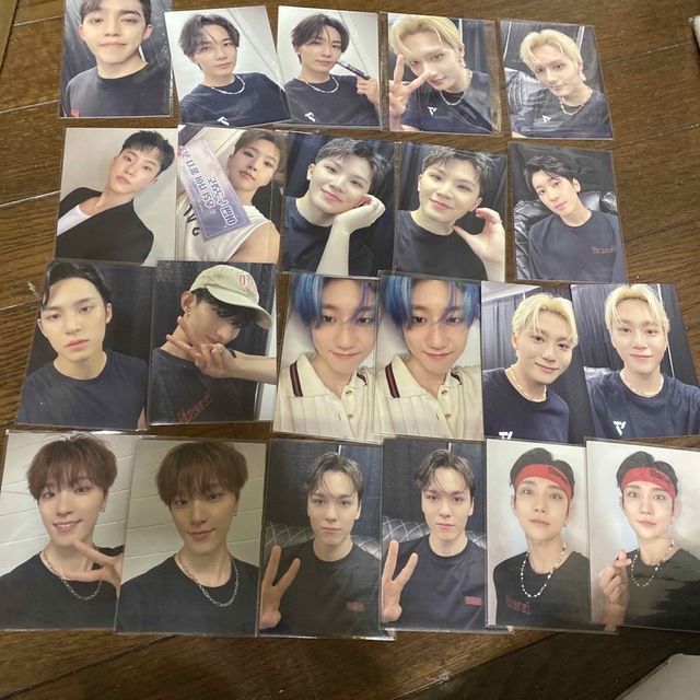 SEVENTEEN スタンプラリー　トレカ　セット　セブチCD