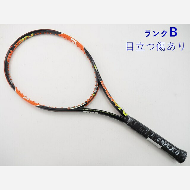 テニスラケット ウィルソン バーン 100エルエス 2015年モデル (G1)WILSON BURN 100LS 2015元グリップ交換済み付属品