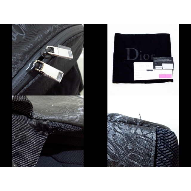 DIOR HOMME(ディオールオム)のディオールオム リュックサック 黒 レディースのバッグ(リュック/バックパック)の商品写真