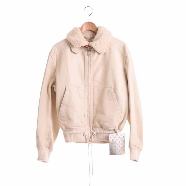 桜舞う季節 ルイヴィトン 12SS コットン 花柄 カットワーク ライダース