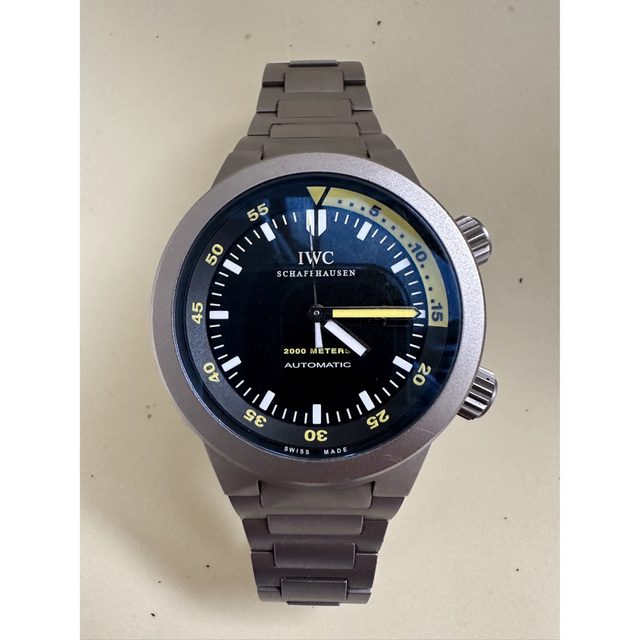 IWC(インターナショナルウォッチカンパニー)のIWC アクアタイマー チタン メンズの時計(腕時計(アナログ))の商品写真