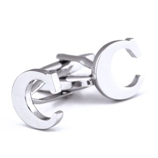 【js12-C-W】【2個セット】名前 おしゃれ　カフス カフスボタン セット(カフリンクス)