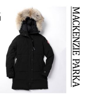 カナダグース(CANADA GOOSE)のMACKENZIE PARKA ブラック 希少MサイズCANADA GOOSE(ダウンジャケット)