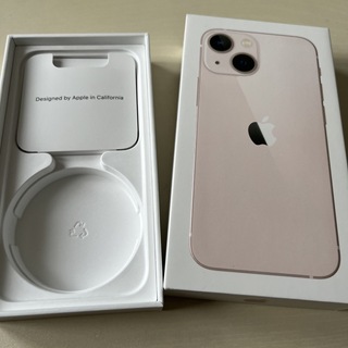 アイフォーン(iPhone)のiPhone13mini  ピンク箱のみ(スマートフォン本体)
