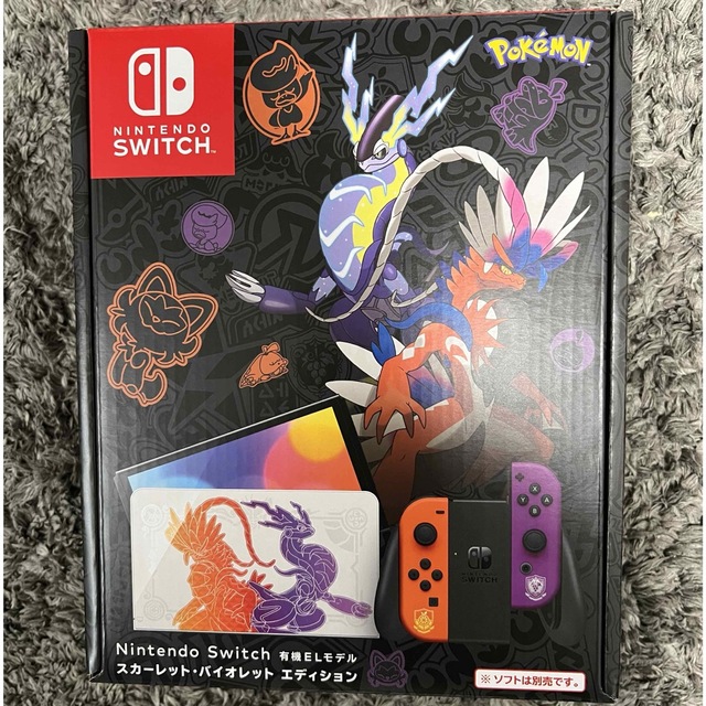 Nintendo Switch(ニンテンドースイッチ)の新品　スイッチ　ポケモン限定モデル エンタメ/ホビーのゲームソフト/ゲーム機本体(家庭用ゲーム機本体)の商品写真