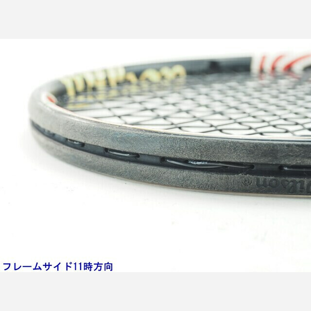 wilson(ウィルソン)の中古 テニスラケット ウィルソン シックスワン BLX 95 USスペック 2010年モデル (SL2)WILSON SIX.ONE BLX 95 US 2010 スポーツ/アウトドアのテニス(ラケット)の商品写真