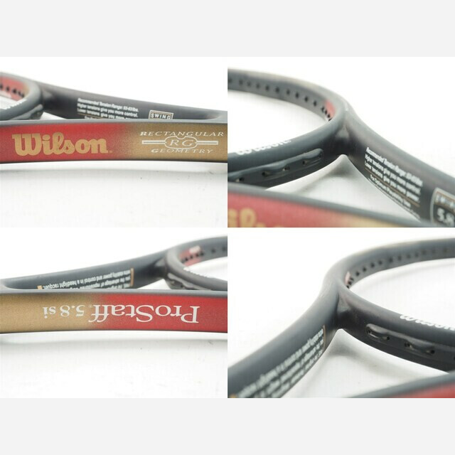 wilson(ウィルソン)の中古 テニスラケット ウィルソン プロ スタッフ 5.8 エスアイ 95 (G4)WILSON Pro Staff 5.8 si 95 スポーツ/アウトドアのテニス(ラケット)の商品写真