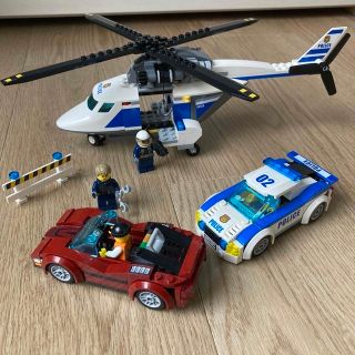 レゴ(Lego)のLEGO レゴ 60138 シティ ポリスヘリコプターとポリスカー (積み木/ブロック)