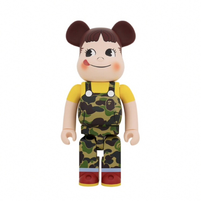 BE＠RBRICK BAPE® × ペコちゃん 1000%（グリーン） エンタメ/ホビーのフィギュア(その他)の商品写真