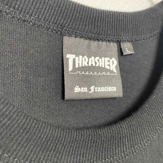 THRASHER(スラッシャー)のTHRASHER スラッシャー 国旗ロゴ スケーター Tシャツ メンズのトップス(Tシャツ/カットソー(半袖/袖なし))の商品写真