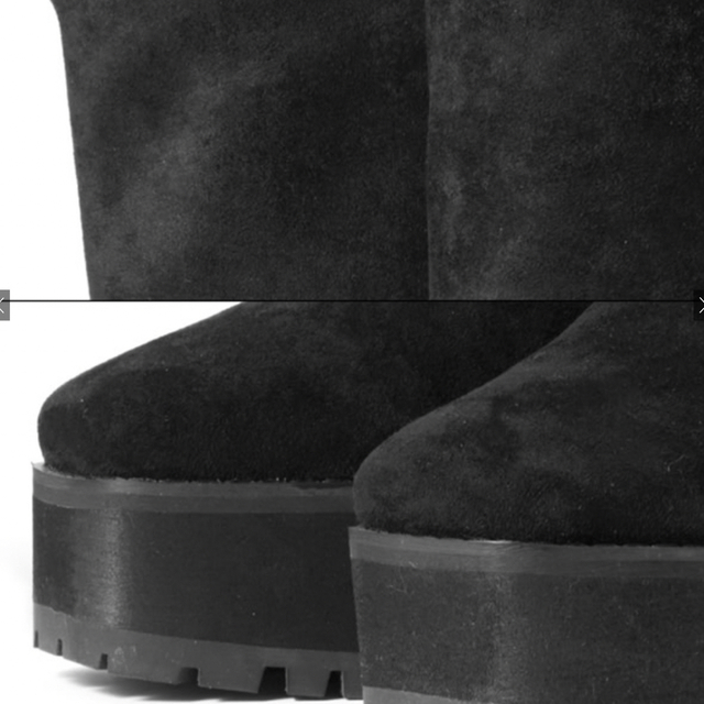 GRL(グレイル)の【新品】GRL チャンキーヒールニーハイブーツ 23.5cm レディースの靴/シューズ(ブーツ)の商品写真