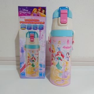 プリンセス 新品 470ml ロック付ワンプッシュダイレクトボトル(水筒)