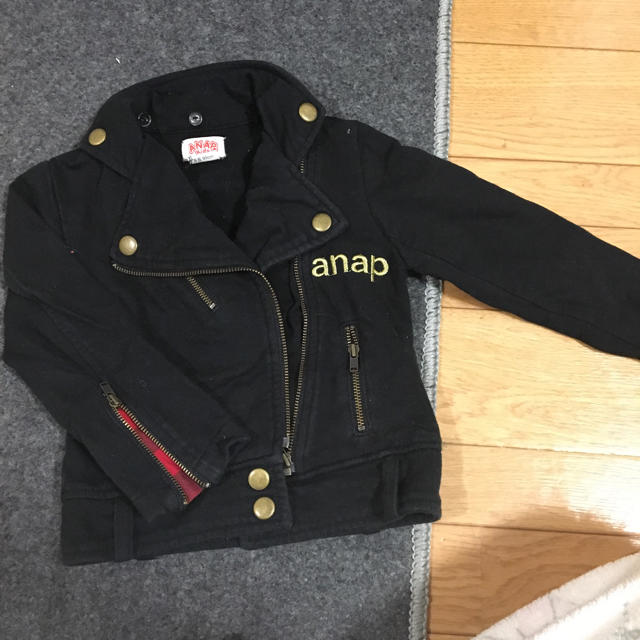 ANAP Kids(アナップキッズ)のANAPkids ライダース キッズ/ベビー/マタニティのキッズ服男の子用(90cm~)(ジャケット/上着)の商品写真