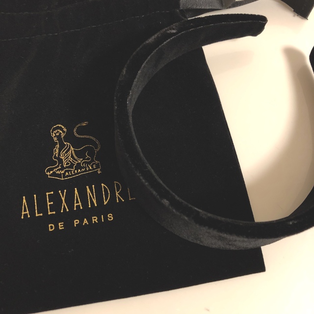 【専用】ALEXANDRE DE PARISアレクサンドルドゥ パリカチューシャ