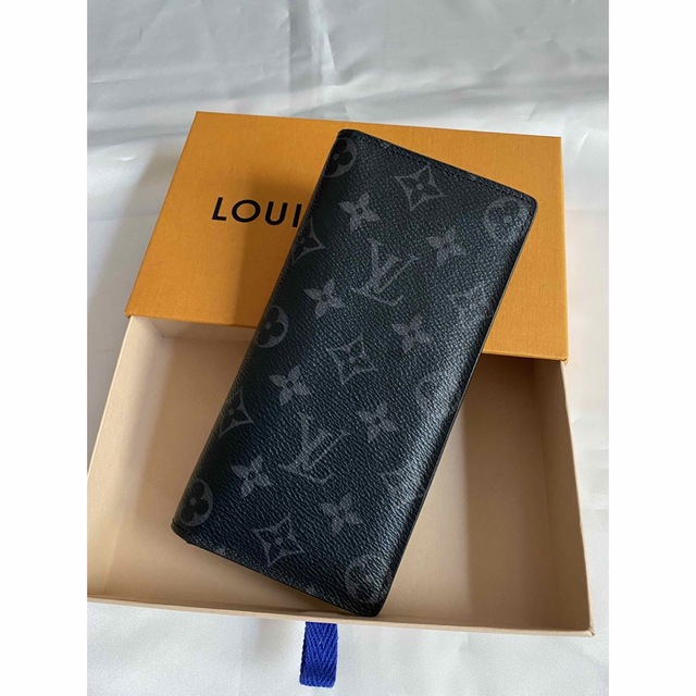 New! LOUIS VUITTON Virgil Abloh Portefeuille Hinge Wallet Monogram M67449