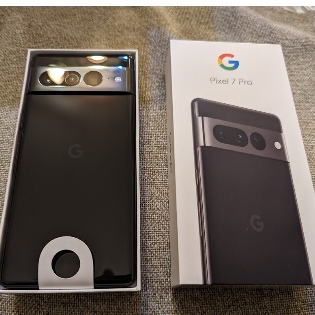 Google Pixel(グーグルピクセル)のPixel7 Pro 256GB SIMフリー スマホ/家電/カメラのスマートフォン/携帯電話(スマートフォン本体)の商品写真