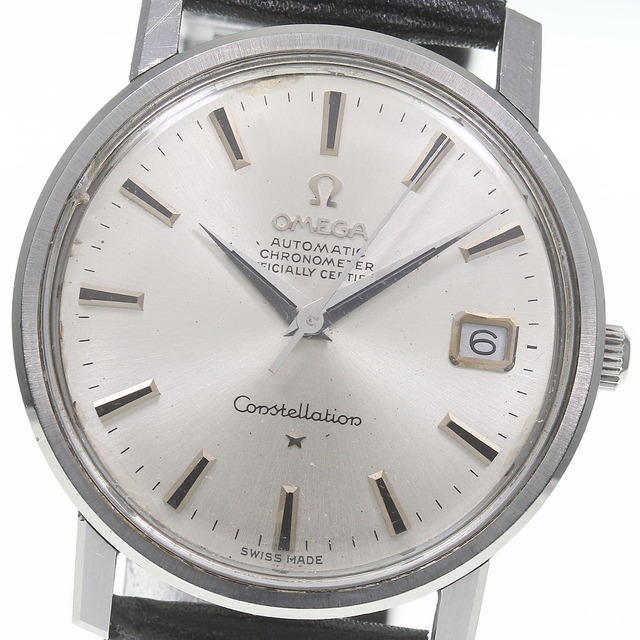 送料込】 OMEGA - 【OMEGA】オメガ コンステレーション デイト Cal.565