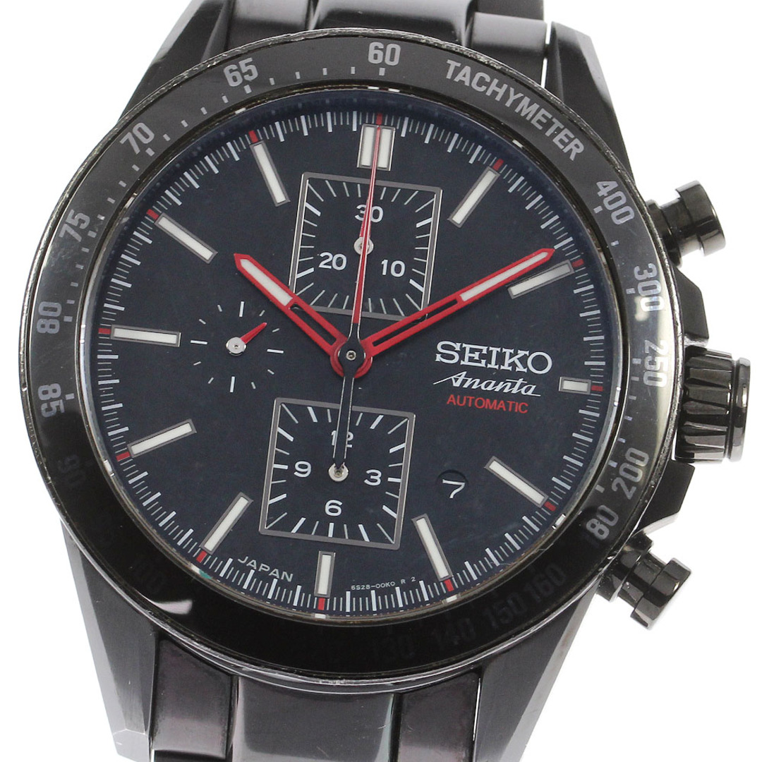 特価】 アナンタ ブライツ 【SEIKO】セイコー - SEIKO 800本限定 メンズ_719029 自動巻き SAEH011/6S28-00H0  クロノグラフ 腕時計(アナログ) 