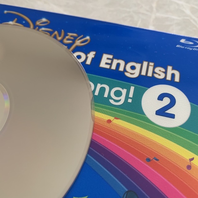 ディズニー英語システム シングアロング最新版 ブルーレイ、CD